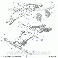 HINTERRADAUFHÃ„NGUNG CONTROL ARM MOUNTING