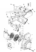 BLOWER HOUSING AND RÃŒCKZUG STARTER (TRAIL) (4910941094040A)