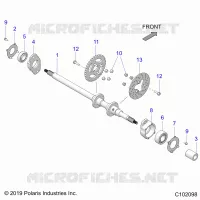 ANTRIEB, REAR AXLE