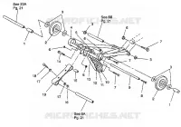 FRONT Drehmomentarm TRAIL / 0930761 and  TRAIL DELUXE / 0930243 (4923222322023A)