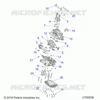 CRANKCASE AND CRANKSHAFT