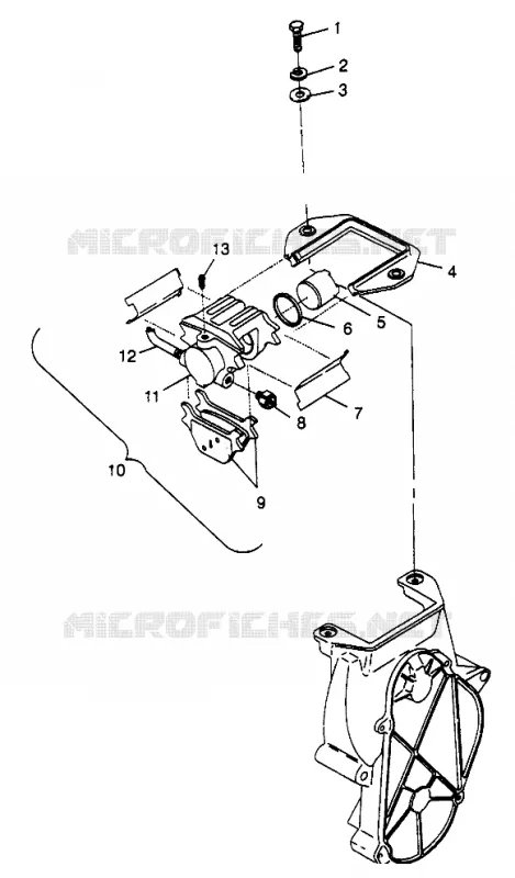 BREMSE  500 EFI 0973774 (4938423842B005)