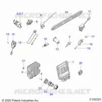 ELEKTRIC, SWITCHES, SENSORS, ECU AND CONTROL MODULES
