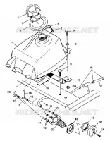 TREIBSTOFF TANK Sport 400L W98BA38C (4947234723A013)
