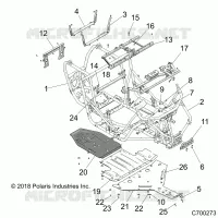 CHASSIS, MAIN FRAME AND SKID PLATES