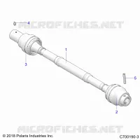 ANTRIEB, FRONT PROP SHAFT
