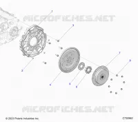 ENGINE, ÃŒBERTRAGUNG ADAPTOR AND FLEX PLATE 