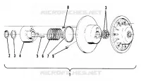 ANGETRIEBENE KUPPLUNGS ASSEMBLY NO. 1322105 (4909520952009A)