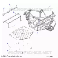 CHASSIS, MAIN RAHMEN