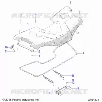 BODY, FRONT STORAGE