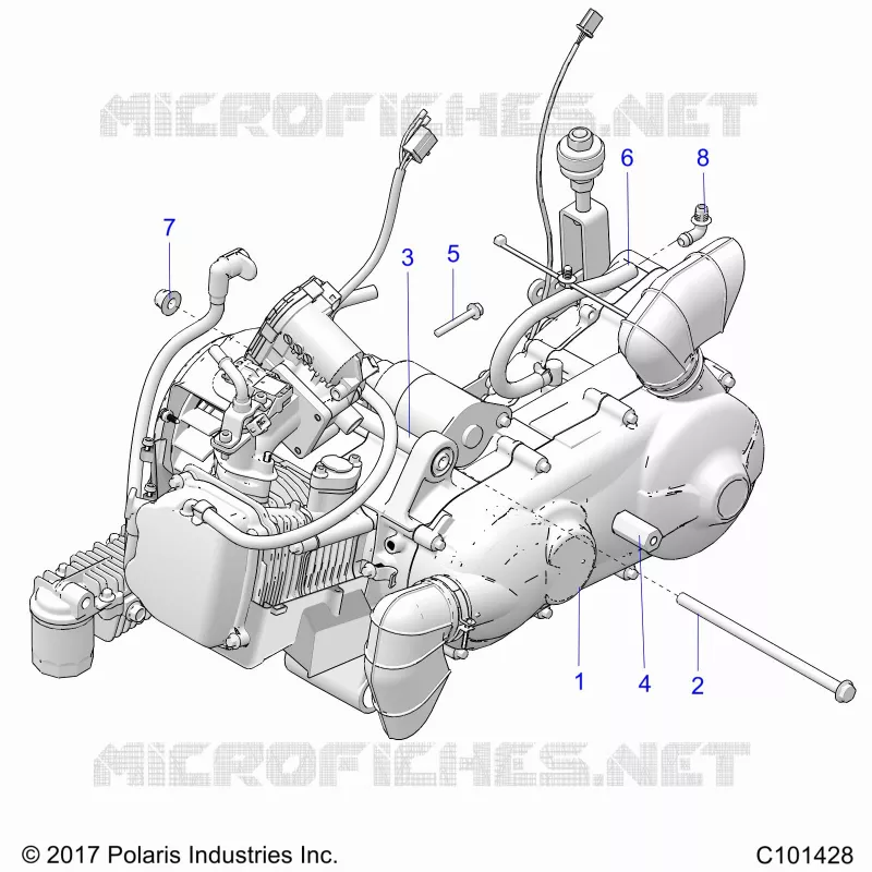 ENGINE, ENGINE AND GETRIEBELAGERUNG