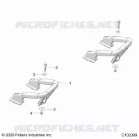 KAROSSERIE HINTEN RACK, HANDGRIPS