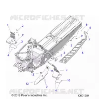 CHASSIS, CLUTCH GUARD/FOOTRESTS/RUNNING BOARDS