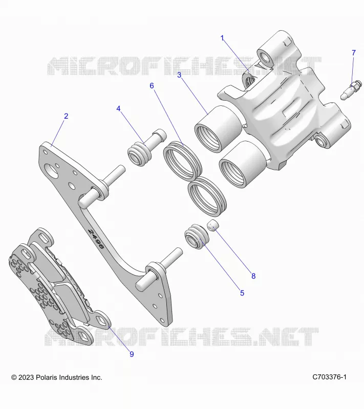 VORDERBREMSE CALIPER