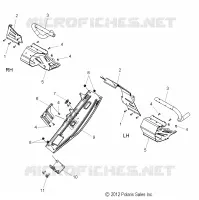 CHASSIS, CLUTCH GUARD AND FUßSTÜTZES