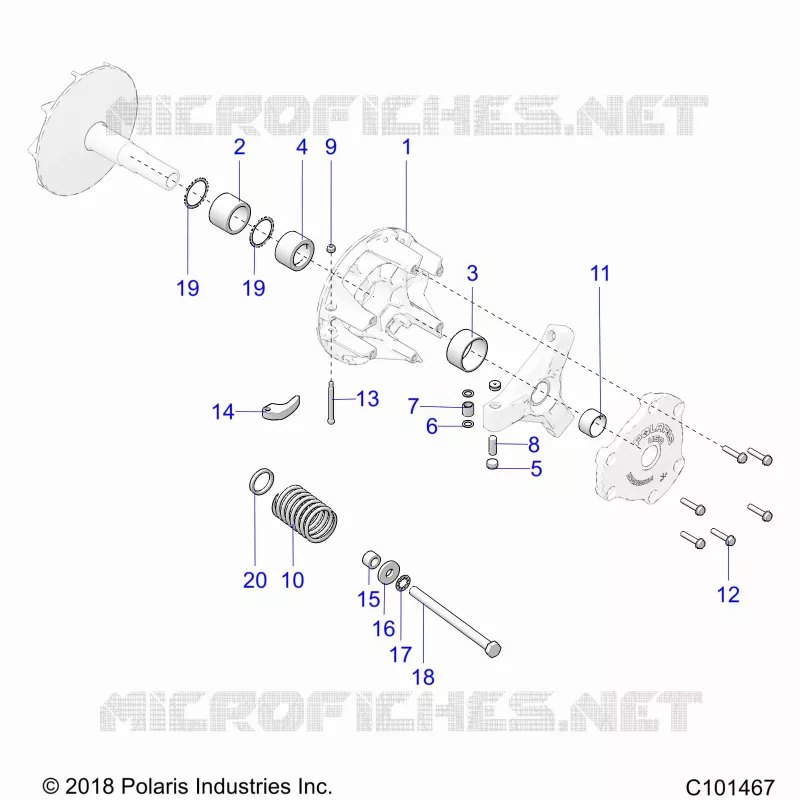 ANTRIEB, PRIMARY CLUTCH