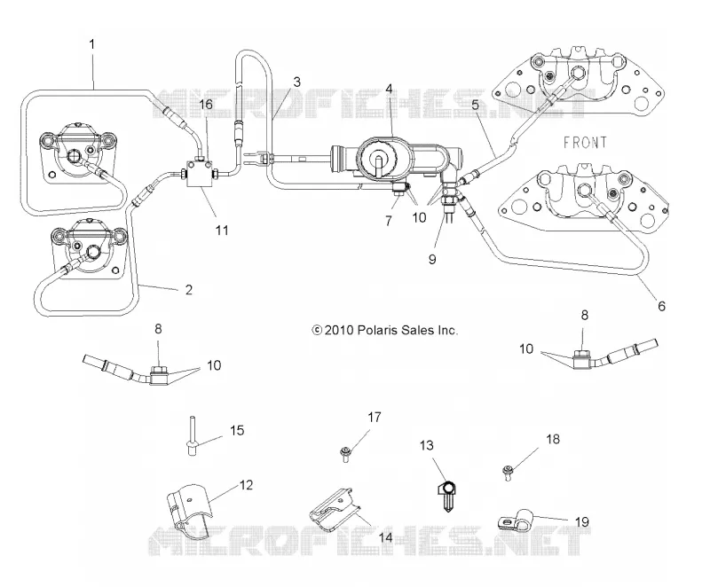 BREMSE LINES AND MASTER CYLINDER