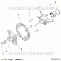 FRONT SUSPENSION CARRIER- Z22NAS99CK/FK (C0704127-2)