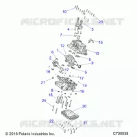 CRANKCASE AND CRANKSHAFT