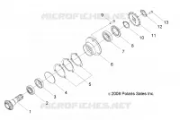 ANTRIEB, GEAR SHAFT OUTPUT