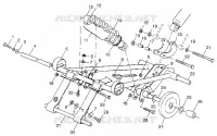 FRONT Drehmomentarm 600 XCR 0985677 (4943164316B012)