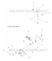 BREMSES, BREMSE PEDAL AND REAR MASTER CYLINDER