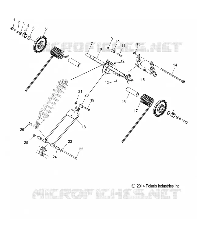 SUSPENSION, HINTER Drehmomentarm