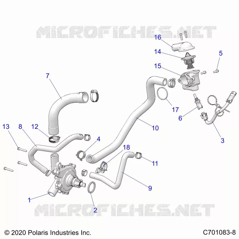 MOTOR, WATERPUMP AND BYPASS