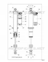 FRONT SUSPENSION SHOCK