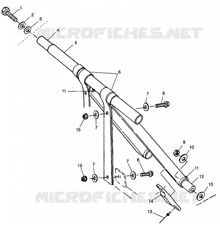 FRONT Drehmomentarm