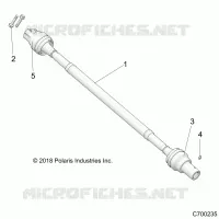ANTRIEB, REAR PROP SHAFT
