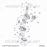 ENGINE, CRANKCASE AND KURBELWELLE