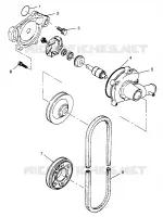 WASSERPUMPE XLT 0970756, XLT SKS 0970556, and XLT RMK 0970956 (4937693769C014)