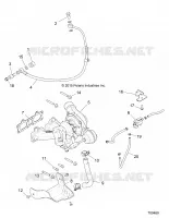 ENGINE, TURBO CHARGER MOUNTING