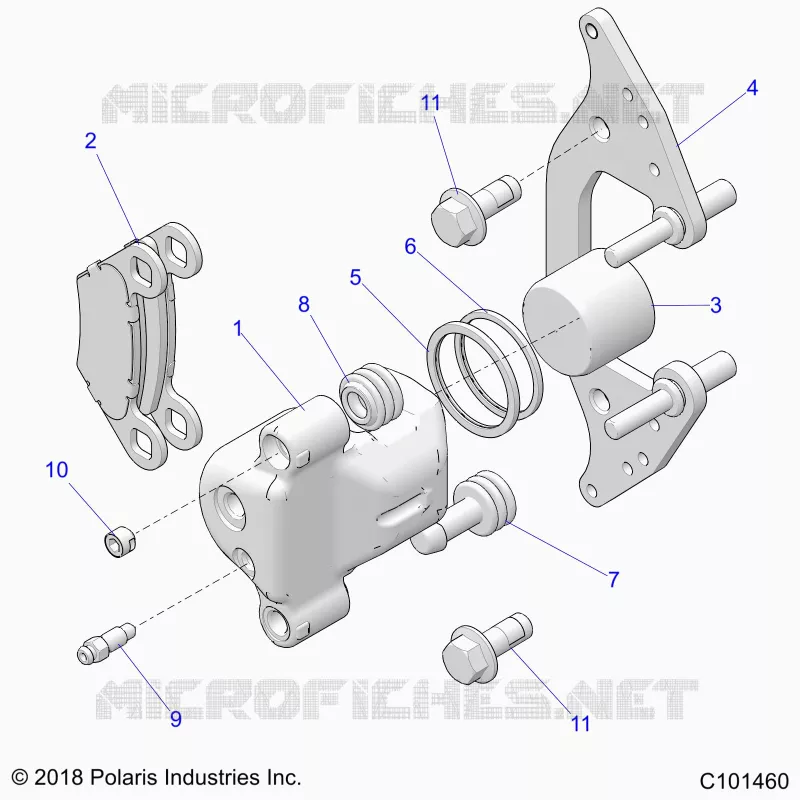 VORDERBREMSE CALIPER