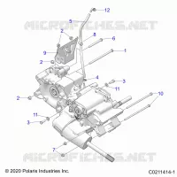 ANTRIEB, MAIN GEARCASE MOUNTING