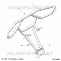 KAROSSERIE HINTEN BUMPER, TRAIL