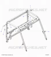 CHASSIS, CAB RAHMEN AREA, AND BRAKE EDGE COVER