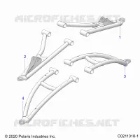 FRONT SUSPENSION A-ARMS