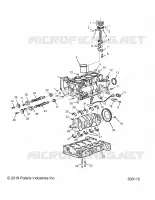 ZYLINDER BLOCK AND RELATED PARTS