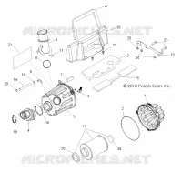 MOTOR, LUFTEINLASS SYSTEM