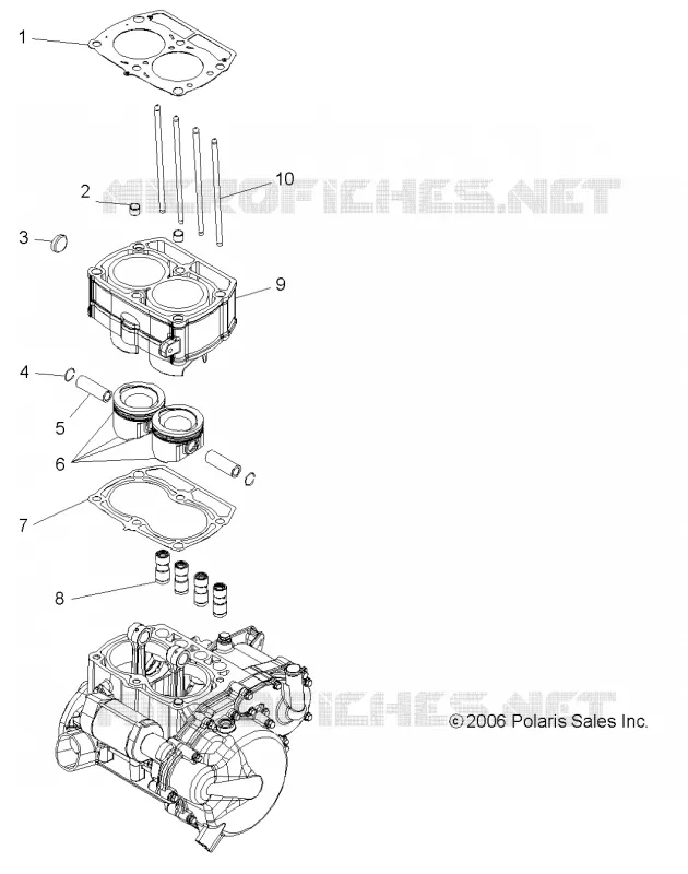 MOTOR, KOLBEN   ZYLINDER