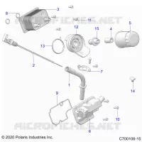 ENGINE, DIPSTICK &amp; OIL FILTER