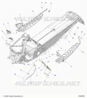 CHASSIS, CLUTCH GUARD, FOOTRESTS, AND RUNNINGBOARDS