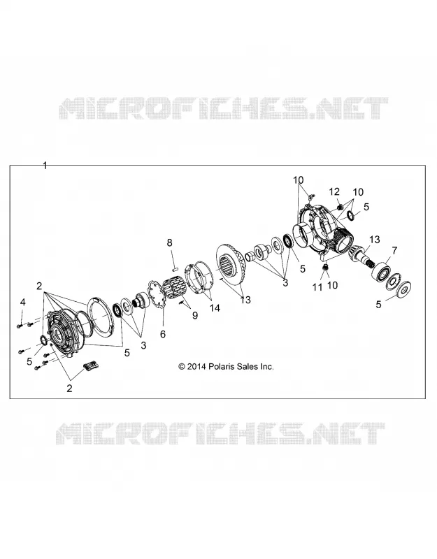 ANTRIEB, FRONT GEARCASE