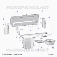 KAROSSERIE HINTEN CLOSEOFF, AND FENDERS