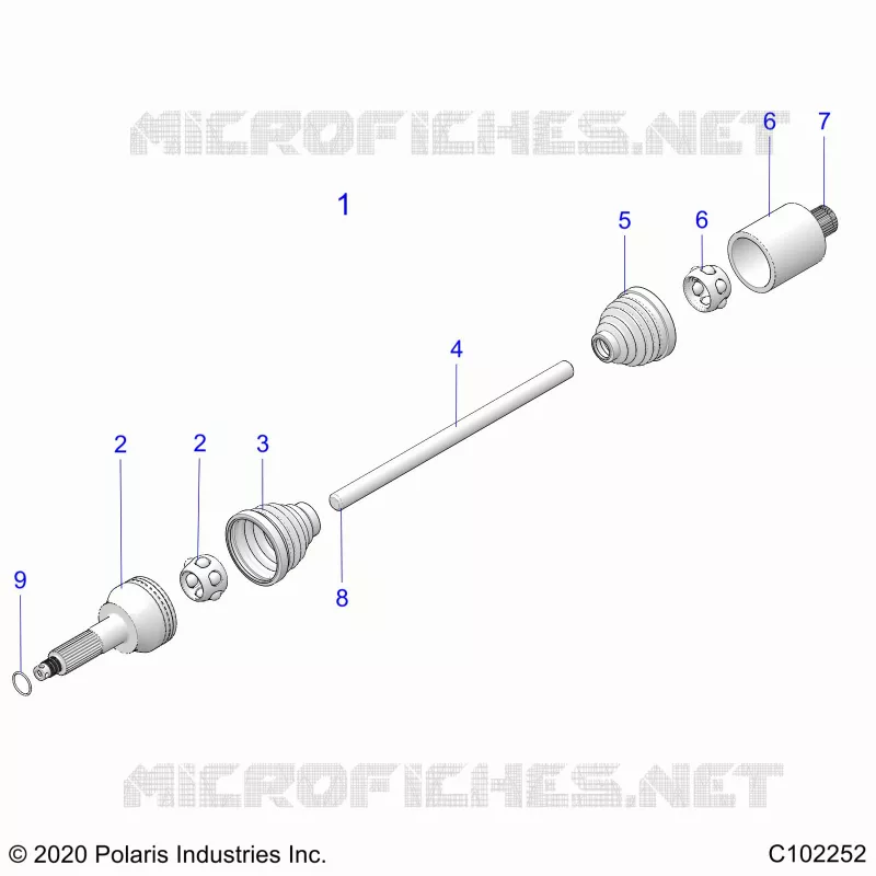 ANTRIEB, DRIVE SHAFT, MIDDLE