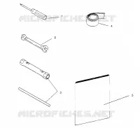 TOOL KIT SPORT 0950443, SPORT TOURING 0950243  AND EUROPEAN SPORT TOURING E (4928822882C010)