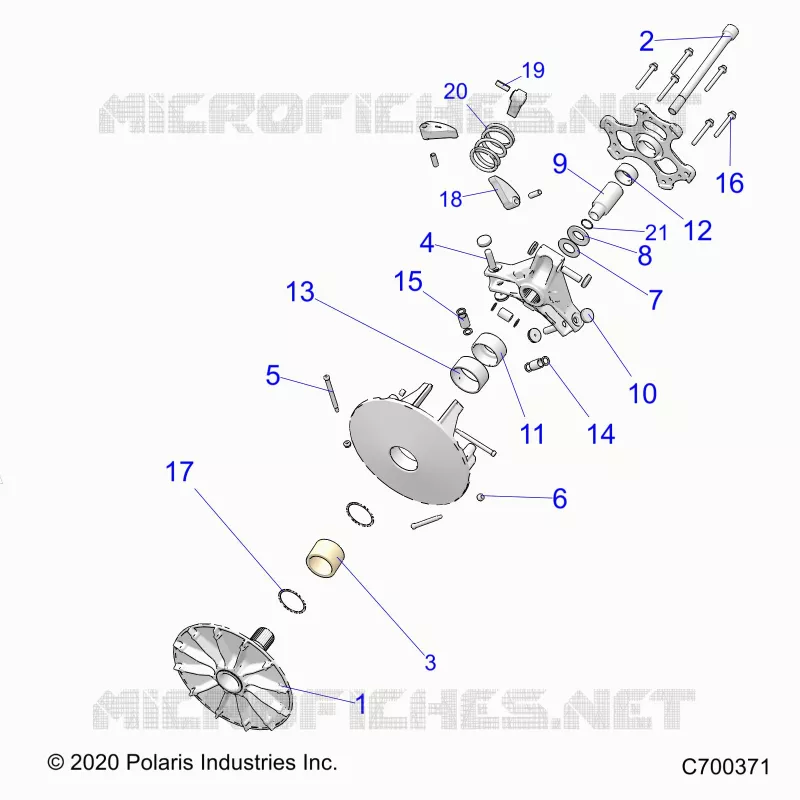 ANTRIEB, PRIMARY CLUTCH