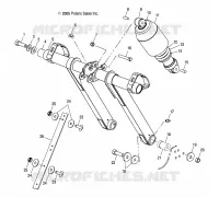 FRONT Drehmomentarm